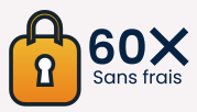3 à 60 X sans frais