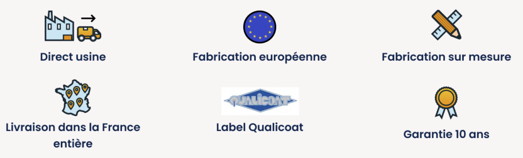 direct usine fabrication EU sur mesure